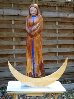 Madonna auf der Mondsichel